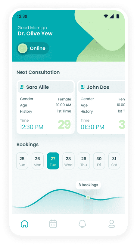 Doctor booking app - Doctor profile